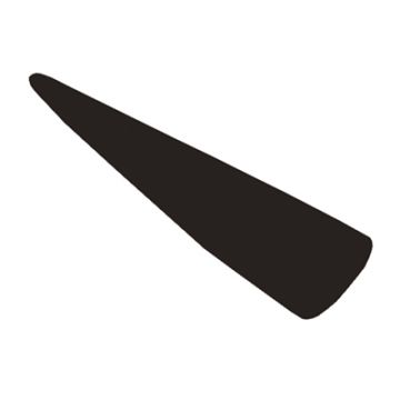 Tapered shroud Black 20mm