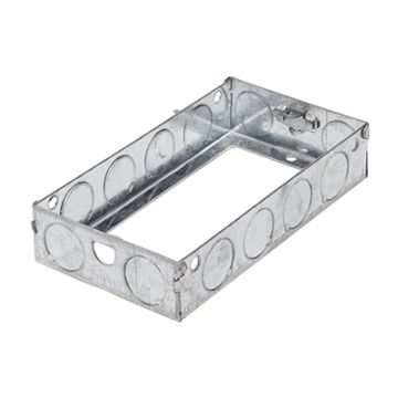 Extension box Steel 2G 25mm