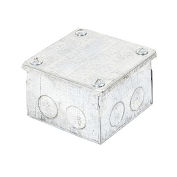 Adaptable box Knock Out Galv 3x3x2"