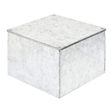Adaptable box Plain Galv 9x9x6"