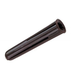Expansion Plug Plastic Brown