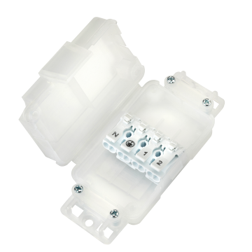 Connector Box 20A Quick Connect Cable Clamps