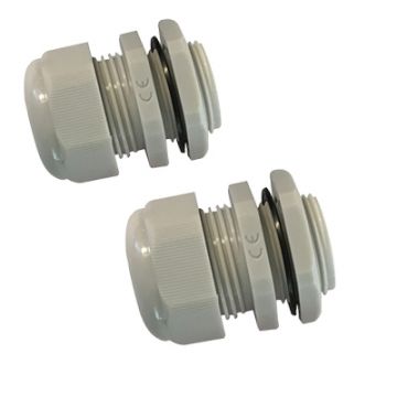 PVC Comp Gland IP68 20mm Grey Large