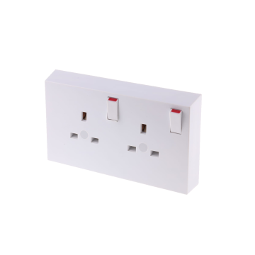 Single to Twin Socket Converter 13A