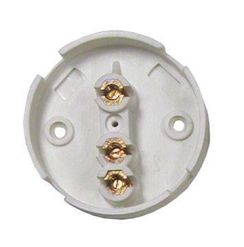 Junction Box 30A 3 Term Whi 75mm