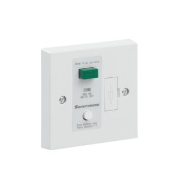 RCD SafetySure Spur White