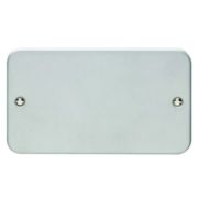 Cover Plate 2G Mtl Clad Exc Back Bx