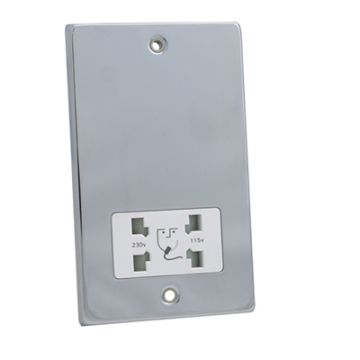 Shaver Socket Mirror Chrome