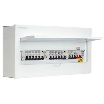 18M DB H Int 80A 8 MCB SPD Space