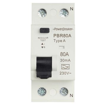 DP RCD 80A 30mA 6KA Type A