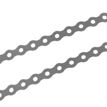Perforated Fixing Band Galv 10mx12mm