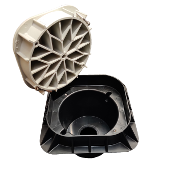 Inspection pit lightweight polymer