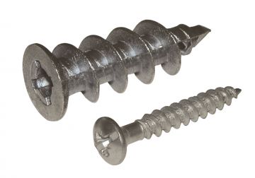 Cavity wall fixing +screws 100 pack