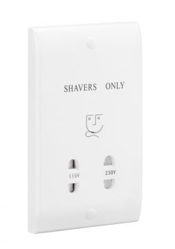 Shaver Socket Dual Voltage