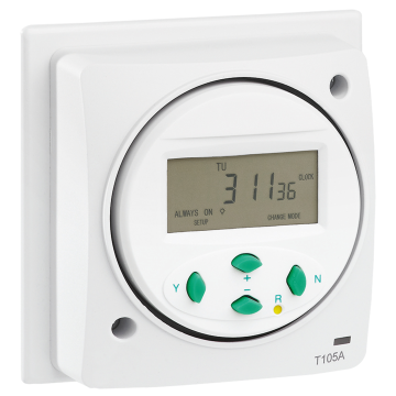 Timer 7 Day Electronic Socket Box Mounted 16A